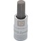 Dynamic Tools 1/2" Drive Metric Hex Head, 6mm Bit Std Length, Chrome Socket D013006 - alternate 1